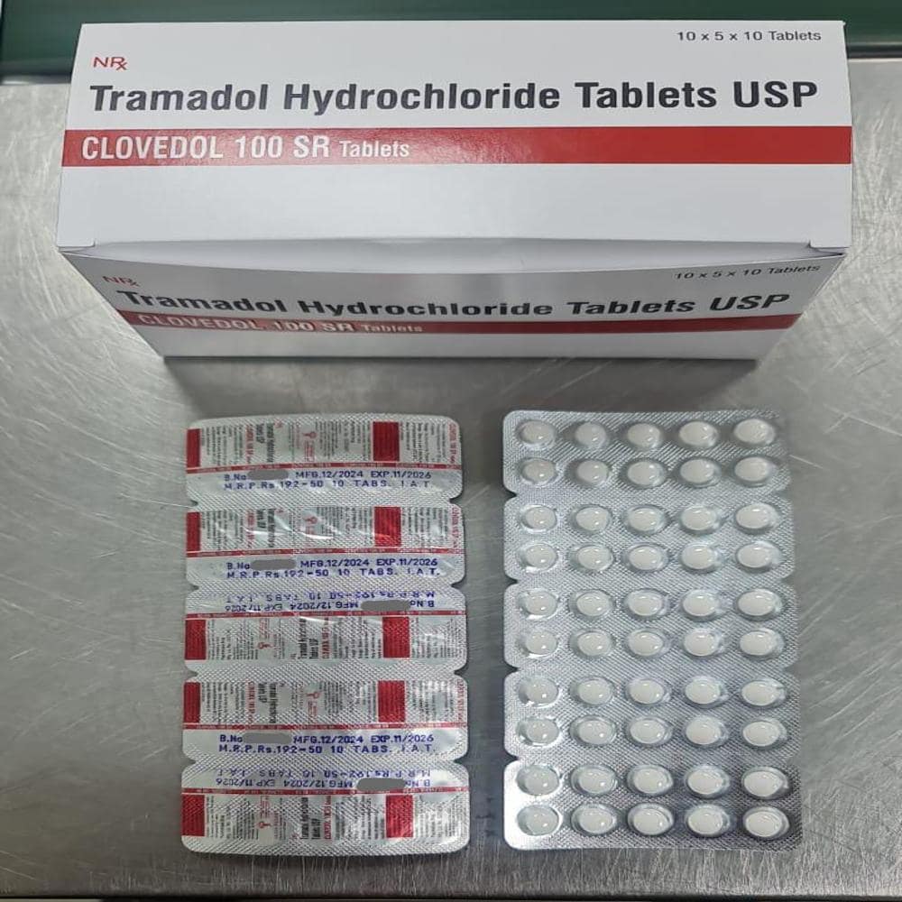 Tramadol HCL 100mg capsule